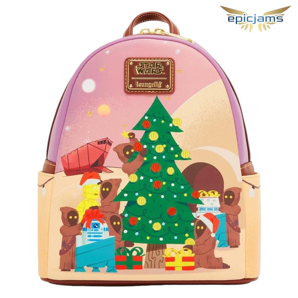 Loungefly Star Wars Jawa Christmas Tree Mini Backpack Set main image 4